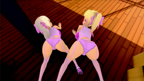 Harem High School - охота знойных шлюх за единственным членом