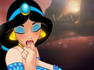 Sex with Jasmine: Алладин трахает принцессу Жасмин на ковре самолете