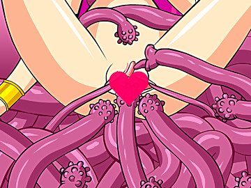 Momoko Sex Tentacles: Момоко Ханасаки стала жертвой перевозбужденных щупалец