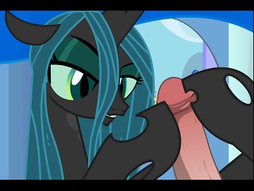Chrysalis My Little Pony: Кристалл дрочит и сосёт ваш член
