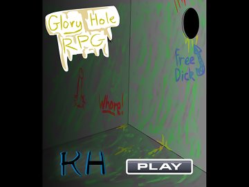 Glory Fuckhole RPG: Отличница давится членом через дырку в туалете