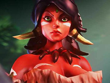 Queen of the Jungle: Выеби во все дыры королеву джунглей