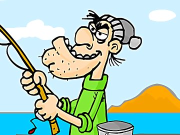 Gone Fishing: Рыбак на хуй ловит грудастую русалку
