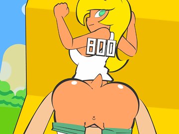 Koopa Troopa Girl: Мультипликационный трах без остановки
