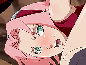 Sakura Haruno Drilled: Сакура Харуно пихают в очко