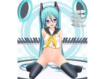 Hatsune Miku Undress: Раздень и доведи до оргазма аниме тяночку