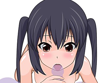 Azusa Nakano: Глубокий минет от Азусы Накано
